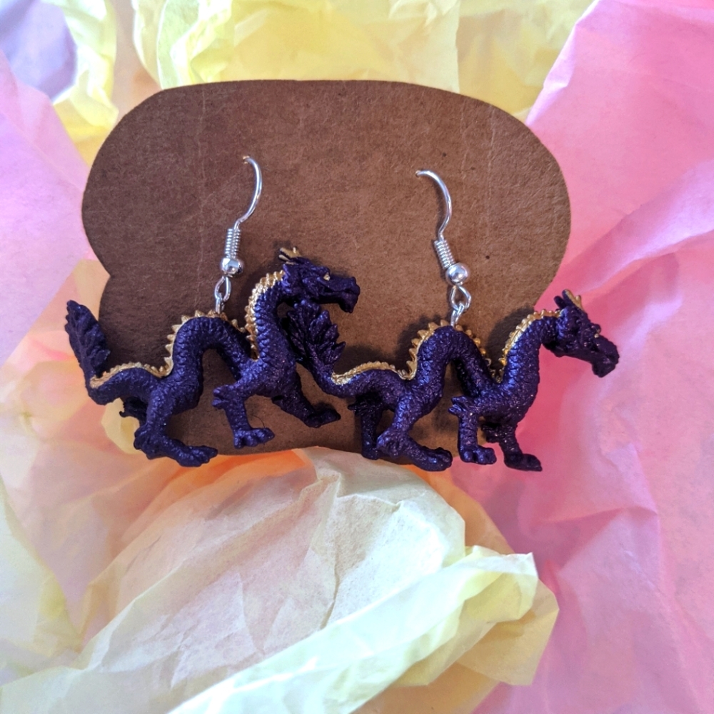 Dragon earrings